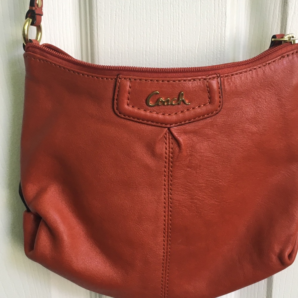 Coach Small Crossbody - Orange - NEVER USED